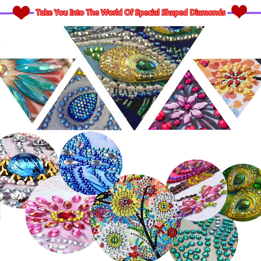 DIY Diamond Painting Hanging Christmas Ornament