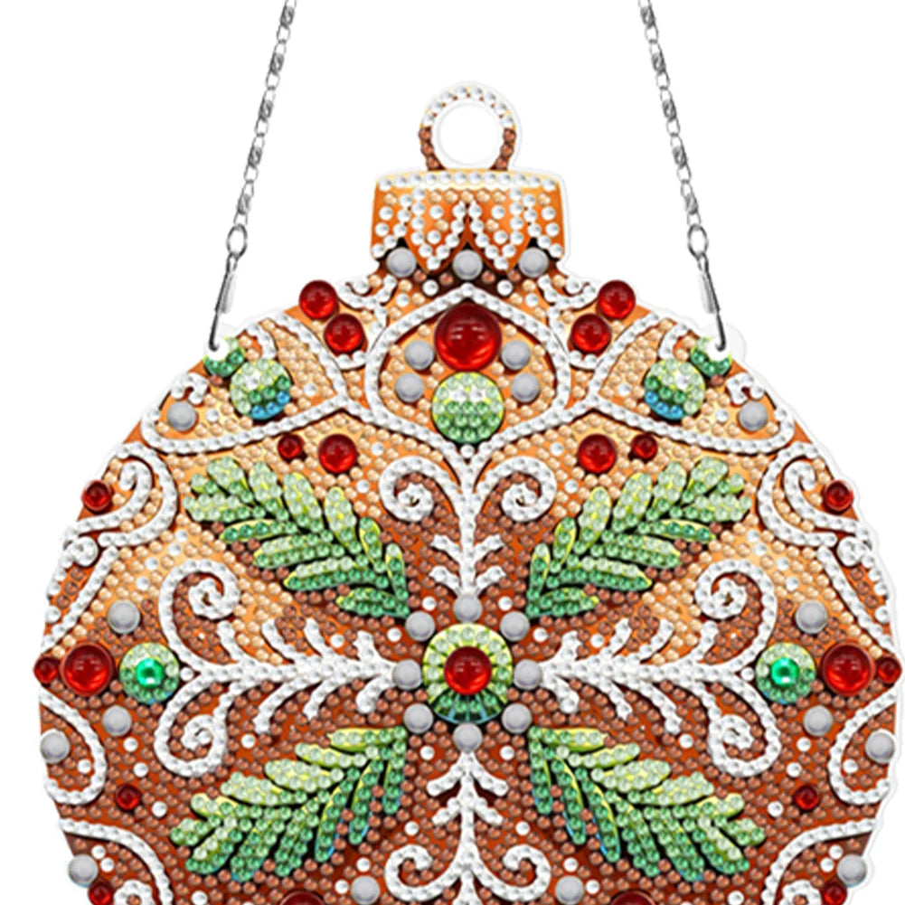 DIY Diamond Painting Christmas Hanging Ornaments