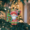 DIY Diamond Painting Christmas Hanging Ornaments