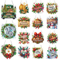 DIY Diamond Painting Hanging Christmas Ornament